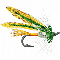 Fish Hook Embroidery Design 9 Fish Hook Embroidery Design 9